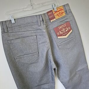Men's Straight Fit Jeans - Gray